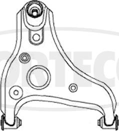 Corteco 49397451 - Рычаг подвески колеса www.autospares.lv