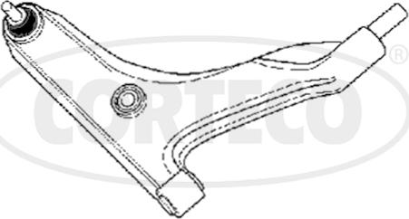 Corteco 49397471 - Neatkarīgās balstiekārtas svira, Riteņa piekare autospares.lv