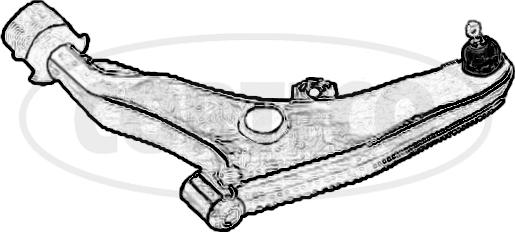 Corteco 49397472 - Neatkarīgās balstiekārtas svira, Riteņa piekare autospares.lv