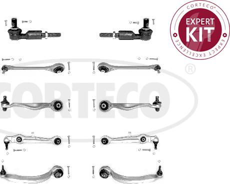 Corteco 49397845 - Remkomplekts, Neatk. balstiekārtas šķērssvira www.autospares.lv