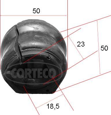 Corteco 49371890 - Bukse, Stabilizators autospares.lv