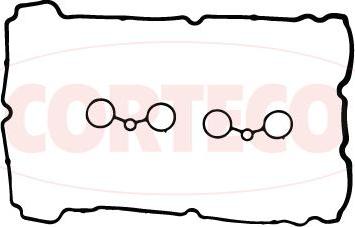 Corteco 440396P - Gasket, cylinder head cover www.autospares.lv