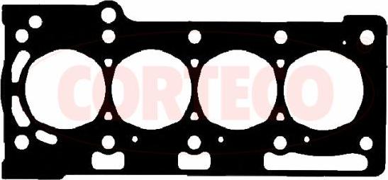 Corteco 415609P - Blīve, Motora bloka galva www.autospares.lv