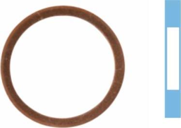 Corteco 005699S - Seal Ring, oil drain plug www.autospares.lv