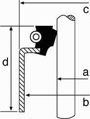 Corteco 19026752 - Blīvgredzens, Vārsta kāts www.autospares.lv