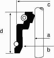 Corteco 49472832 - Blīvgredzens, Vārsta kāts www.autospares.lv