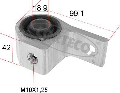 Corteco 80005452 - Piekare, Šķērssvira autospares.lv