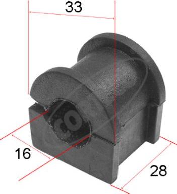 Corteco 80000451 - Bukse, Stabilizators www.autospares.lv