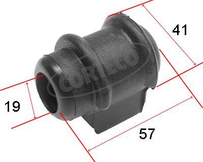 Corteco 80000134 - Bukse, Stabilizators www.autospares.lv