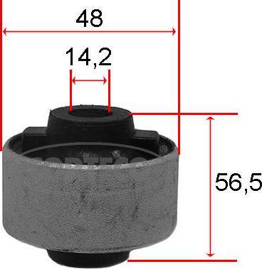 Corteco 80001540 - Piekare, Šķērssvira autospares.lv