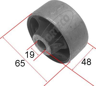 Corteco 21652981 - Bush of Control / Trailing Arm www.autospares.lv