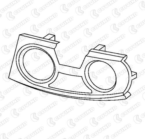 Covind 580/ 89 - Apdare, Miglas lukturis www.autospares.lv