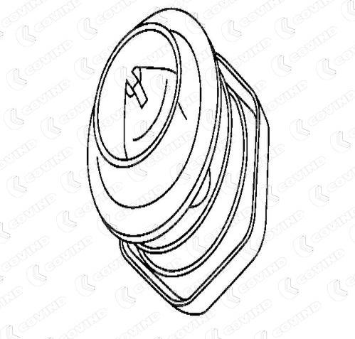 Covind 038/137 - Motora pārsega slēdzene www.autospares.lv