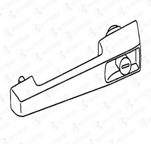 Covind 381/196 - Durvju rokturis www.autospares.lv