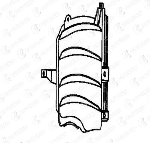 Covind SCR165 - Gaisa deflektors, Kabīne www.autospares.lv