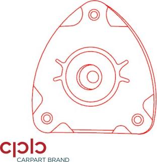 CPB 502422 - Опора стойки амортизатора, подушка www.autospares.lv