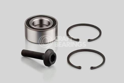 Craft Bearings 43CRB-1356 - Подшипник ступицы колеса, комплект www.autospares.lv