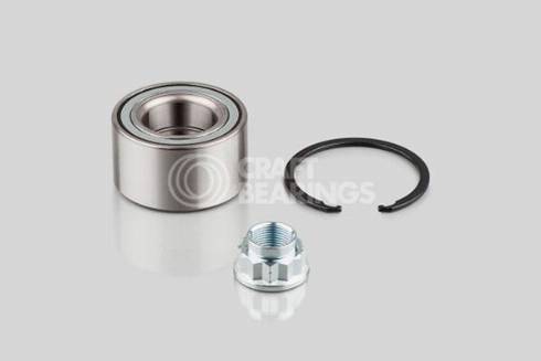 Craft Bearings 38CRB-3929 - Подшипник ступицы колеса, комплект www.autospares.lv