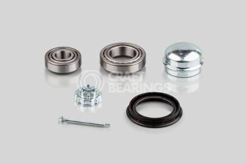 Craft Bearings CRST-529 - Подшипник ступицы колеса, комплект www.autospares.lv