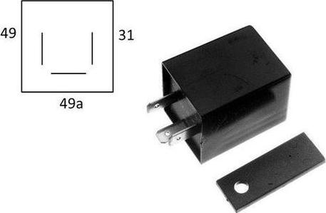 CSV electronic parts CRI4005 - Pagrieziena signāla pārtraucējs autospares.lv