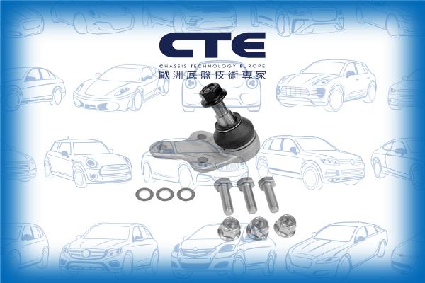 CTE CBJ03017A - Шаровая опора, несущий / направляющий шарнир www.autospares.lv