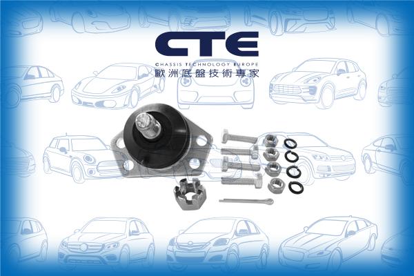 CTE CBJ02003A - Шаровая опора, несущий / направляющий шарнир www.autospares.lv