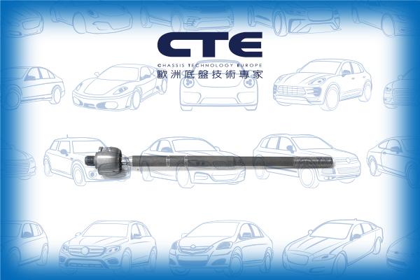 CTE CRE03049 - Aksiālais šarnīrs, Stūres šķērsstiepnis www.autospares.lv