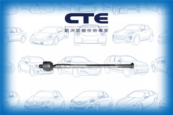 CTE CRE02041 - Осевой шарнир, рулевая тяга www.autospares.lv