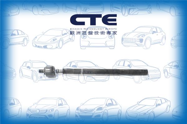 CTE CRE25001 - Aksiālais šarnīrs, Stūres šķērsstiepnis www.autospares.lv