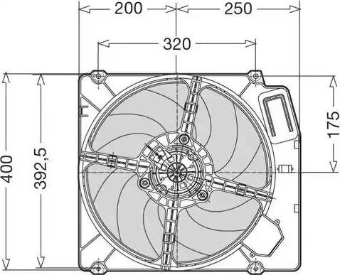 CTR 1209502 - Ventilators, Motora dzesēšanas sistēma www.autospares.lv