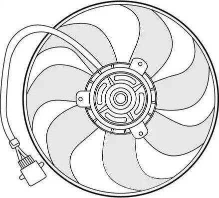 CTR 1209653 - Ventilators, Motora dzesēšanas sistēma www.autospares.lv