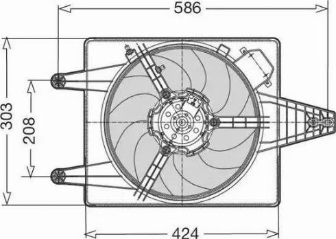 CTR 1209623 - Ventilators, Motora dzesēšanas sistēma www.autospares.lv