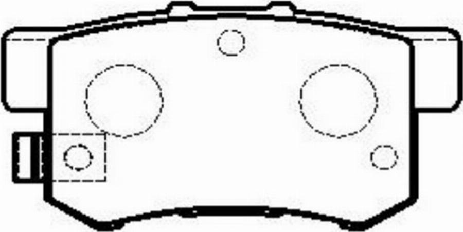 CTR CKHO-8 - Bremžu uzliku kompl., Disku bremzes www.autospares.lv