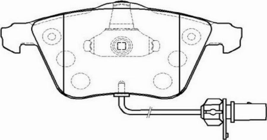 CTR CKVW-6 - Тормозные колодки, дисковые, комплект www.autospares.lv