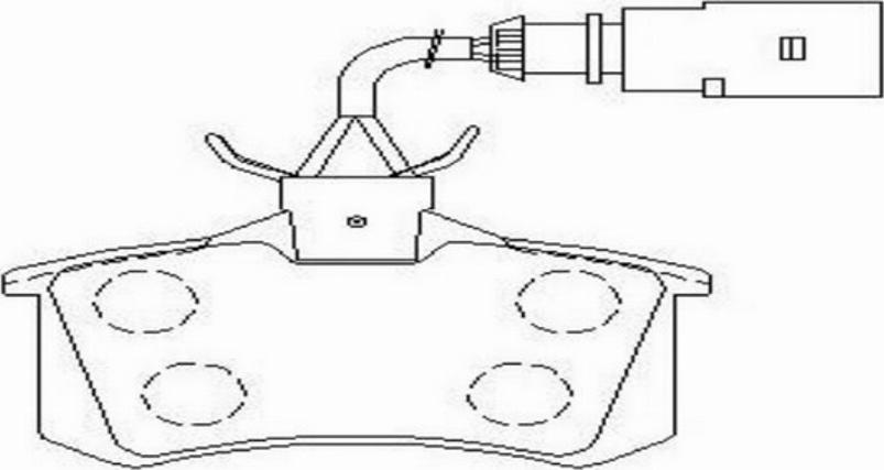 CTR CKVW-12 - Brake Pad Set, disc brake www.autospares.lv