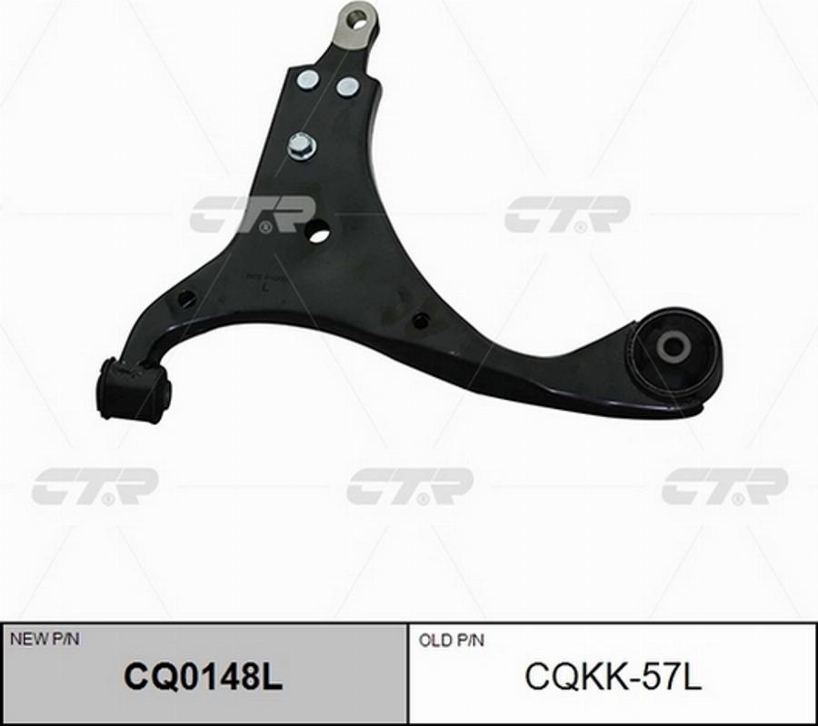 CTR CQKK-57L - Neatkarīgās balstiekārtas svira, Riteņa piekare www.autospares.lv