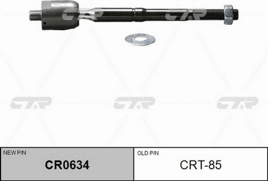 CTR CRT-85 - Aksiālais šarnīrs, Stūres šķērsstiepnis www.autospares.lv