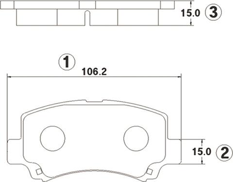 CTR GK0941 - Bremžu uzliku kompl., Disku bremzes www.autospares.lv