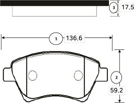 CTR GK0935 - Bremžu uzliku kompl., Disku bremzes www.autospares.lv