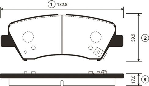 CTR GK0498 - Bremžu uzliku kompl., Disku bremzes www.autospares.lv