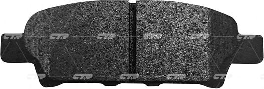 CTR GK0599 - Brake Pad Set, disc brake www.autospares.lv