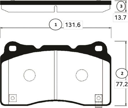 CTR GK0503 - Bremžu uzliku kompl., Disku bremzes www.autospares.lv