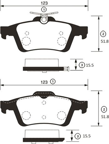 CTR GK0659 - Тормозные колодки, дисковые, комплект www.autospares.lv