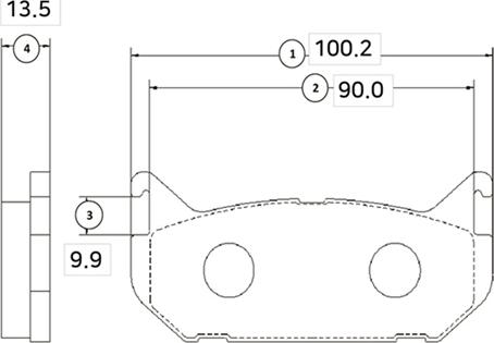 CTR GK0652 - Bremžu uzliku kompl., Disku bremzes www.autospares.lv