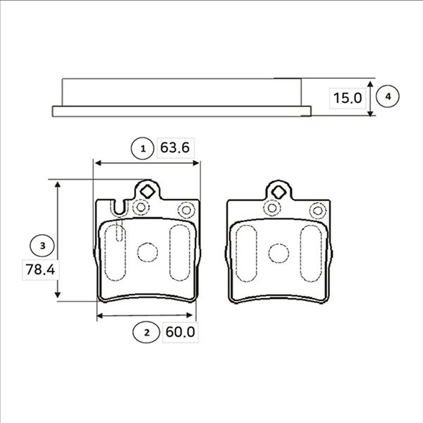 CTR GK0055 - Bremžu uzliku kompl., Disku bremzes www.autospares.lv