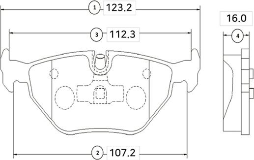 CTR GK0003 - Тормозные колодки, дисковые, комплект www.autospares.lv