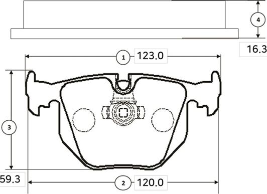 CTR GK0007 - Bremžu uzliku kompl., Disku bremzes www.autospares.lv