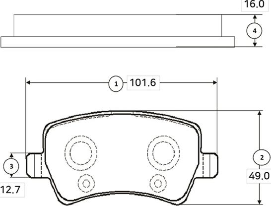 CTR GK0173 - Bremžu uzliku kompl., Disku bremzes www.autospares.lv