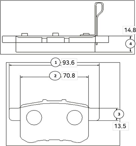 CTR GK0341 - Bremžu uzliku kompl., Disku bremzes autospares.lv