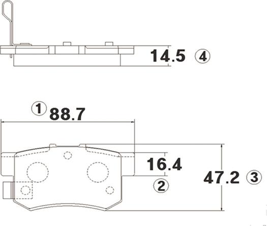 CTR GK0325 - Bremžu uzliku kompl., Disku bremzes autospares.lv